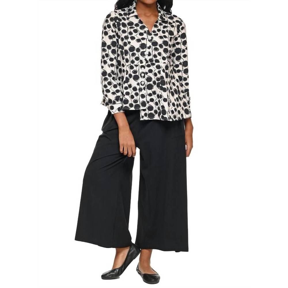 NEW TULIP CLOTHING opera blouse in banyan